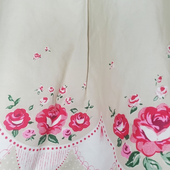 Unger Skirt 2 pink, tan Garden Party - Picture 9 of 11